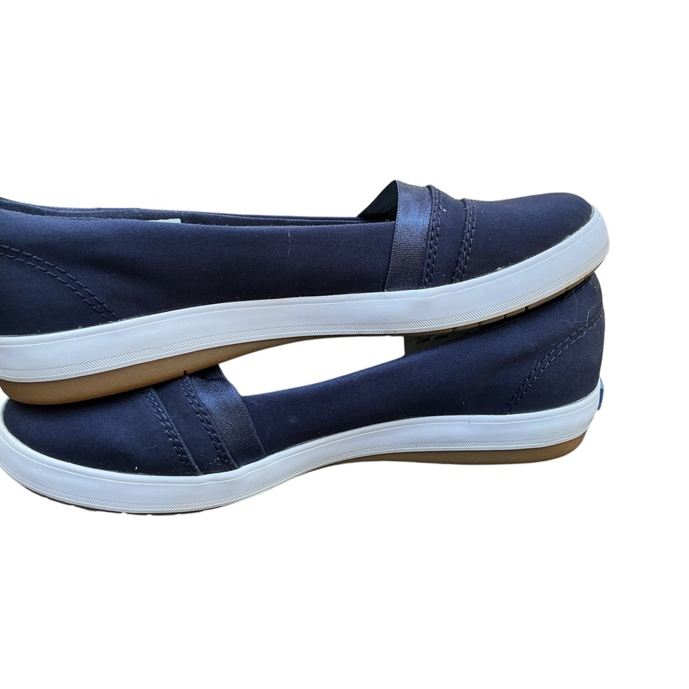 Keds Blue Slip On Calli II Canvas Shoes Size 6 EUC - Picture 6 of 7